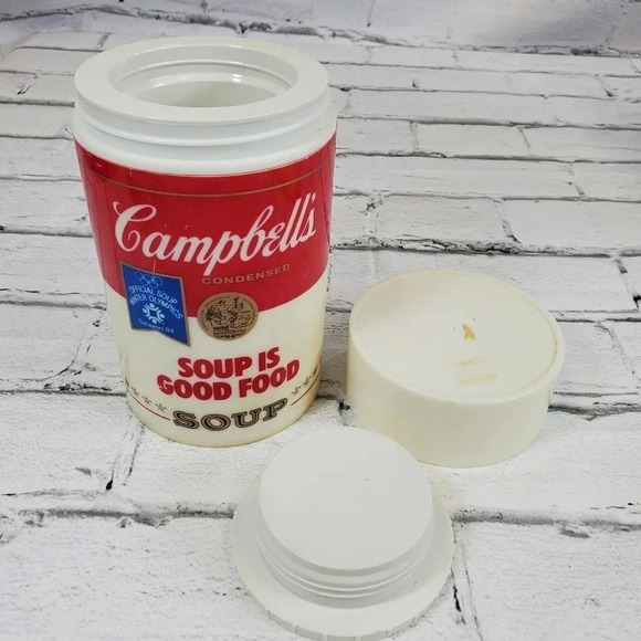 1984 SARAVEJO WINTER OLYMPICS CAMPBELLS SOUP THERMOS- Vintage Collectable CBS13 - Picture 11 of 12